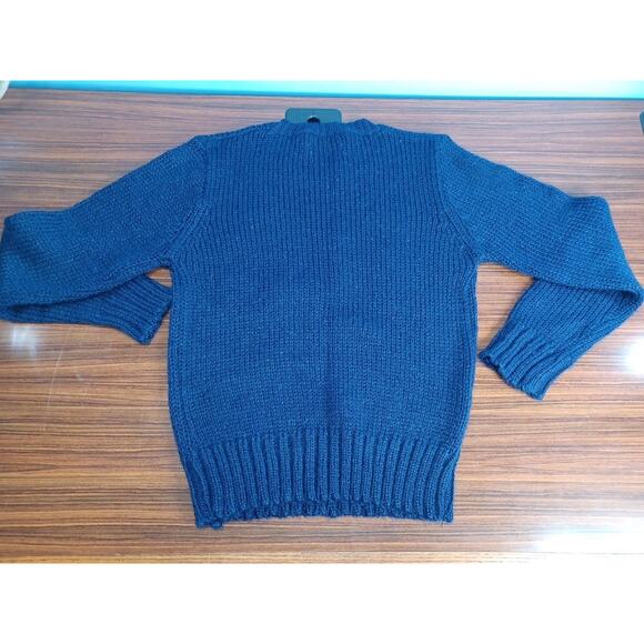 Emily's Closet Vintage Pullover Sweater Knit 90s Long Sleeve Winter Skating Snow - Picture 8 of 8